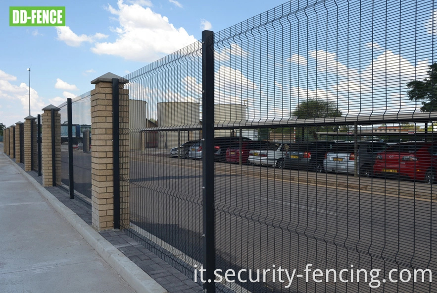 Cina HDG o Polvera Black 358 Fence di sicurezza
